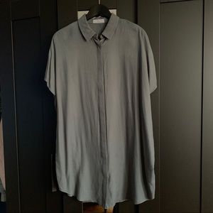 Oak + Fort Tunic Shirt Dress